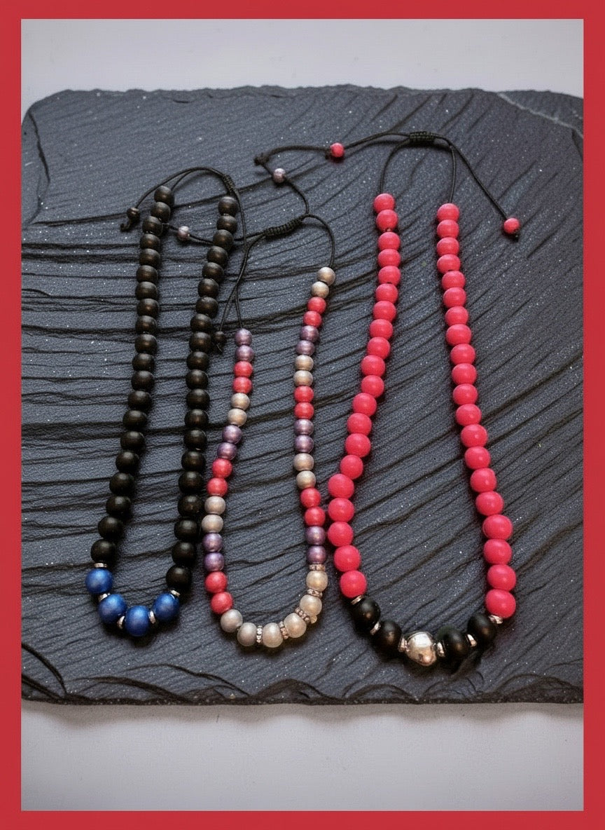 Adjustable Bead Necklaces