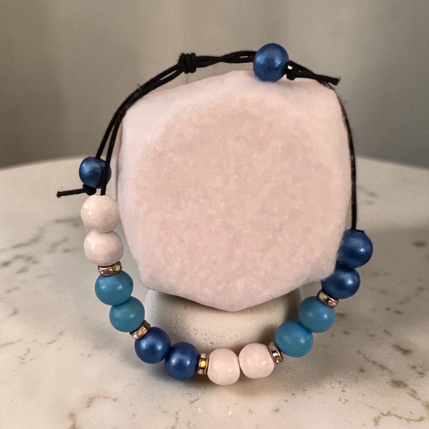 Adjustable Beaded Bracelet