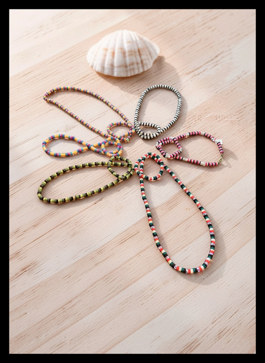 Heishi & Seed Bead Necklaces