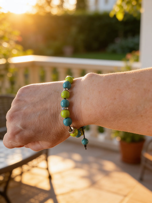 Adjustable Beaded Bracelet