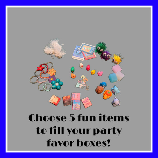 Miniature Party Favor Accessories