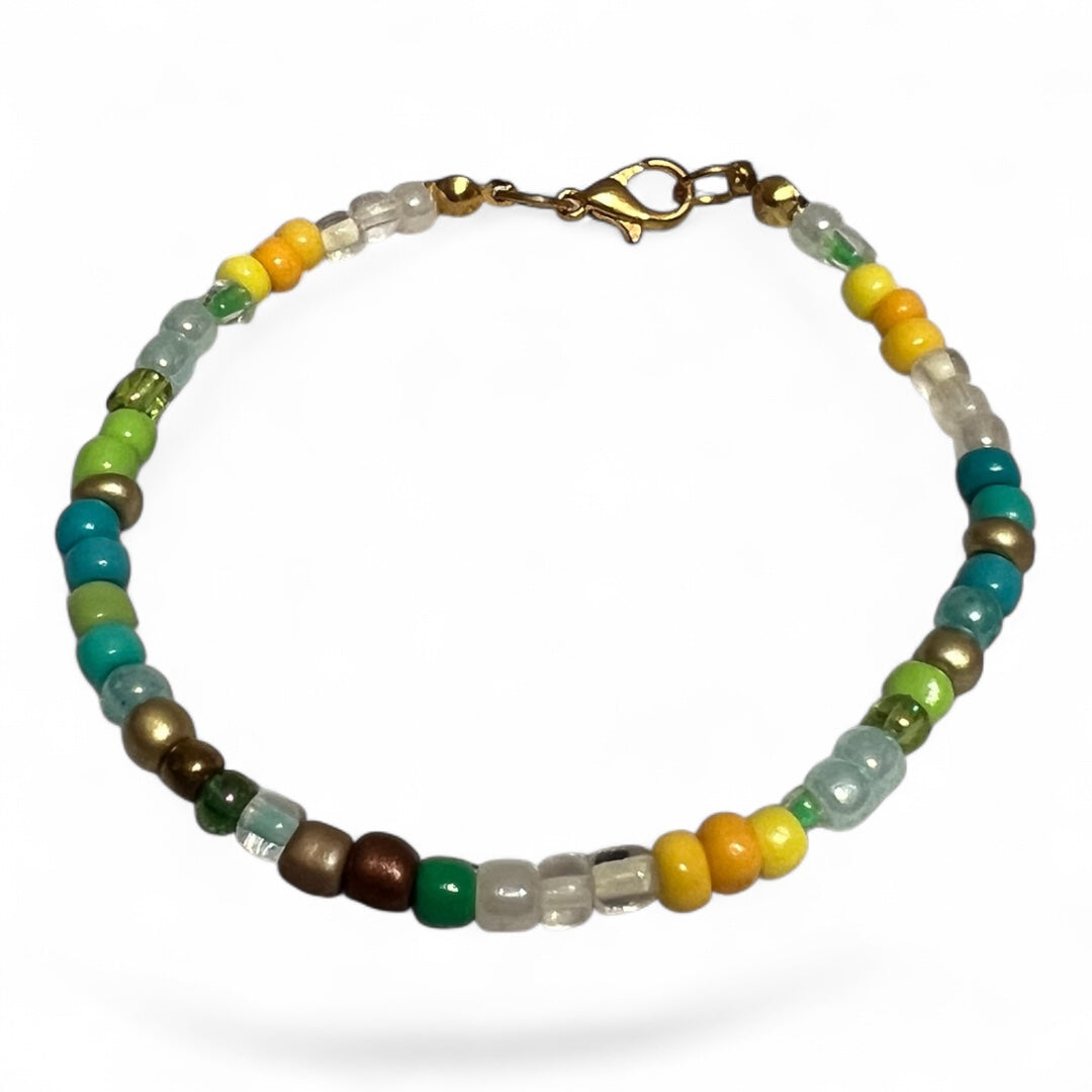 Elegant Heishi Beads and Seed Beads