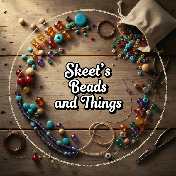 Skeet's Beads and Things Bold Logo